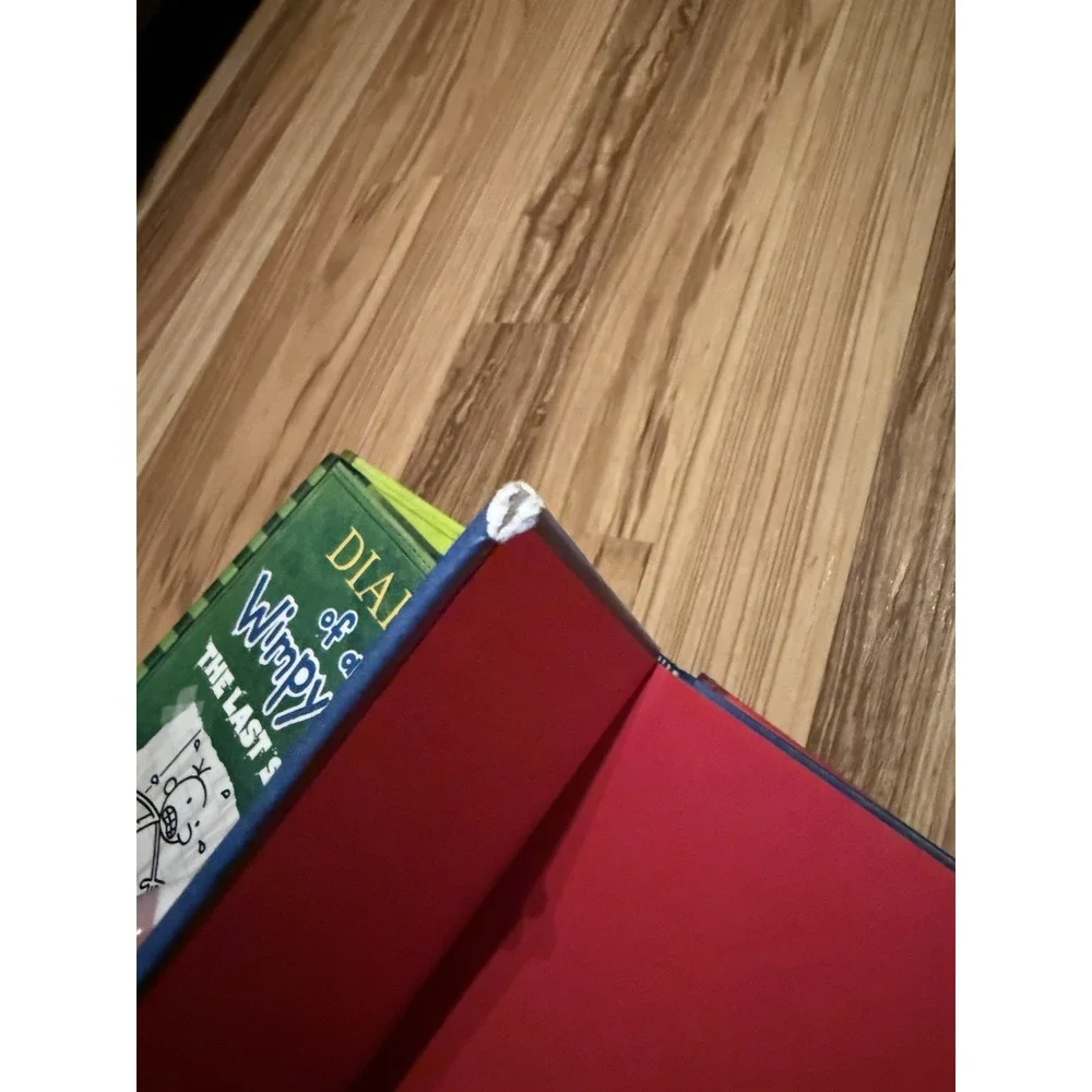 Diary of a Wimpy Kid Book Lot 4 EUC Hard Luck Last Straw Rodrick Rules Cheesiest